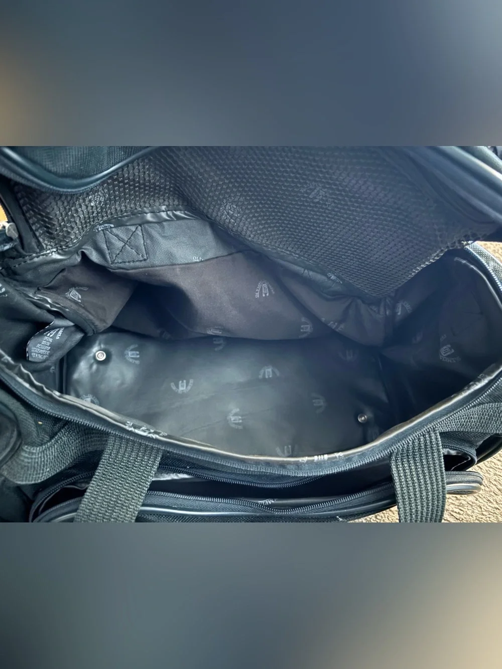 Elegance Black Men’s Travel Bag